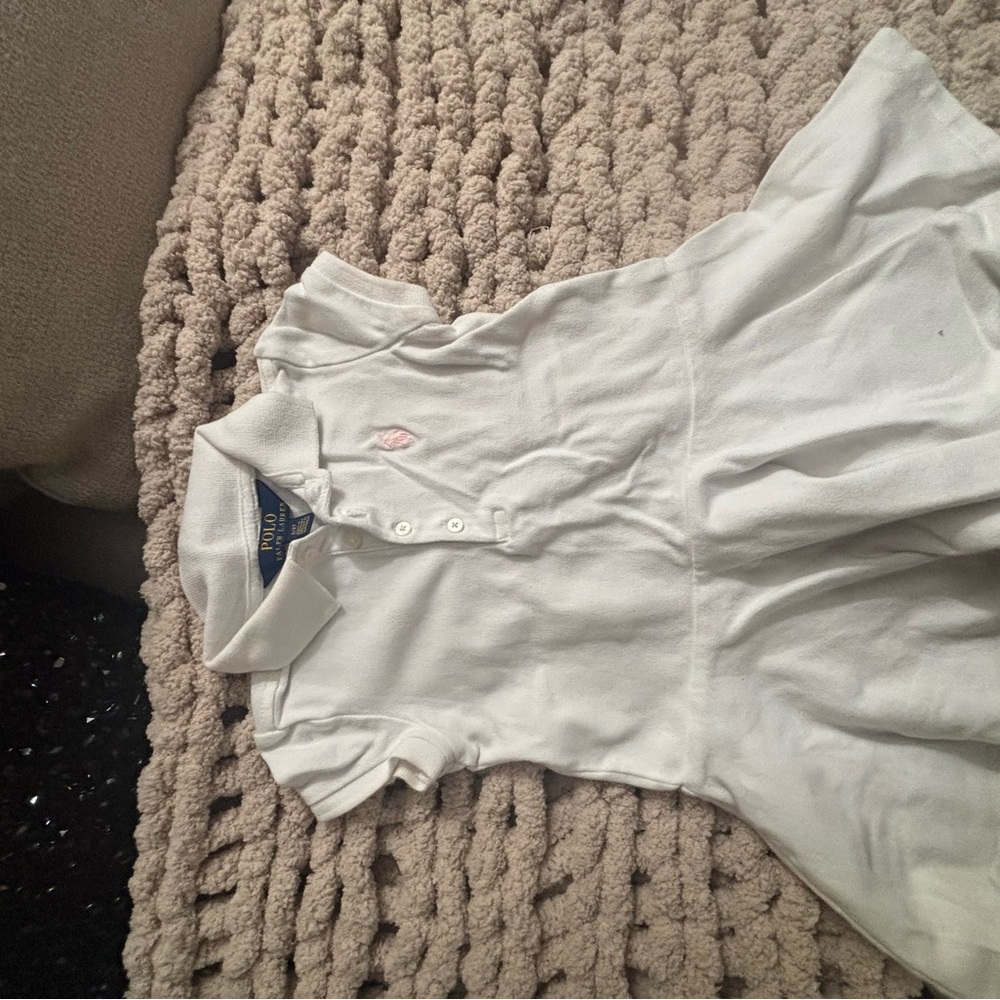 Polo by Ralph Lauren White Kids Polo Shirt